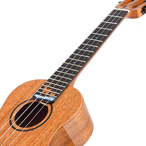 SheIRin Kit ukulélé en Bois d’acajou 23 Pouces avec Sac de Transport Gratuit, Sangle, Jeu de Cordes Aquila, accordeur… - Les Beatles, Paul McCartney, John Lennon, RIngo Starr, George Harrison SheIRin Kit ukulélé en Bois d'acajou 23 Pouces avec Sac de Transport Gratuit, Sangle, Jeu de Cordes Aquila, accordeur… – Image 8
