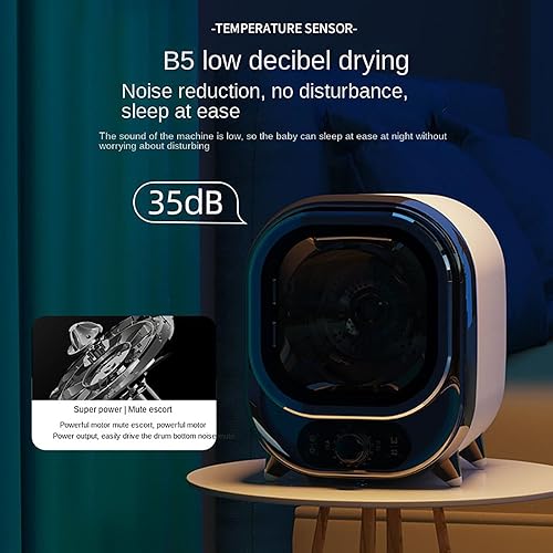 Sèche-linge pour balcon et salle de bain compact 450W idéal petit espace - 4