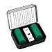 Annietfr Left Right Center Dice Game Set with 3 Dices + 36 Chips - (Green Chips)