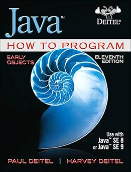 Java How To Program, Early Objects - MyLab Programming with Pearson ...