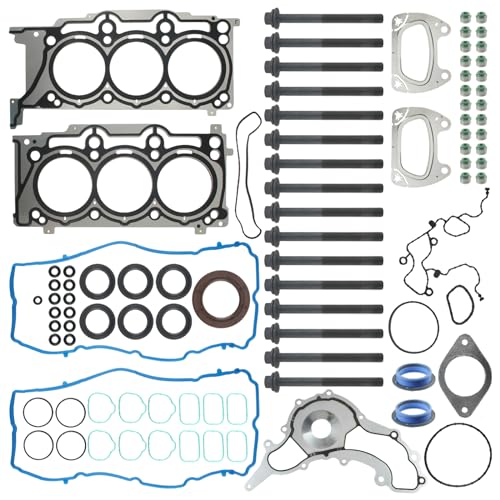 Image of HS26541PT Head Gasket Bolt Set Fit for Dodge Avenger Charger Journey Durango for Chrysler 200 300 Town Country for Ram 1500 CV for Jeep Wrangler Grand Cherokee for VW Routan 2011-2016