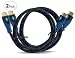 Produktbild MutecPower Premium - High Speed HDMI Kabel mit Ethernet 2 Stück 1m - (unterstützt Full HD 3D & Audio Return Channel) - 1 Meter -2 Stück Blau Geflochten
