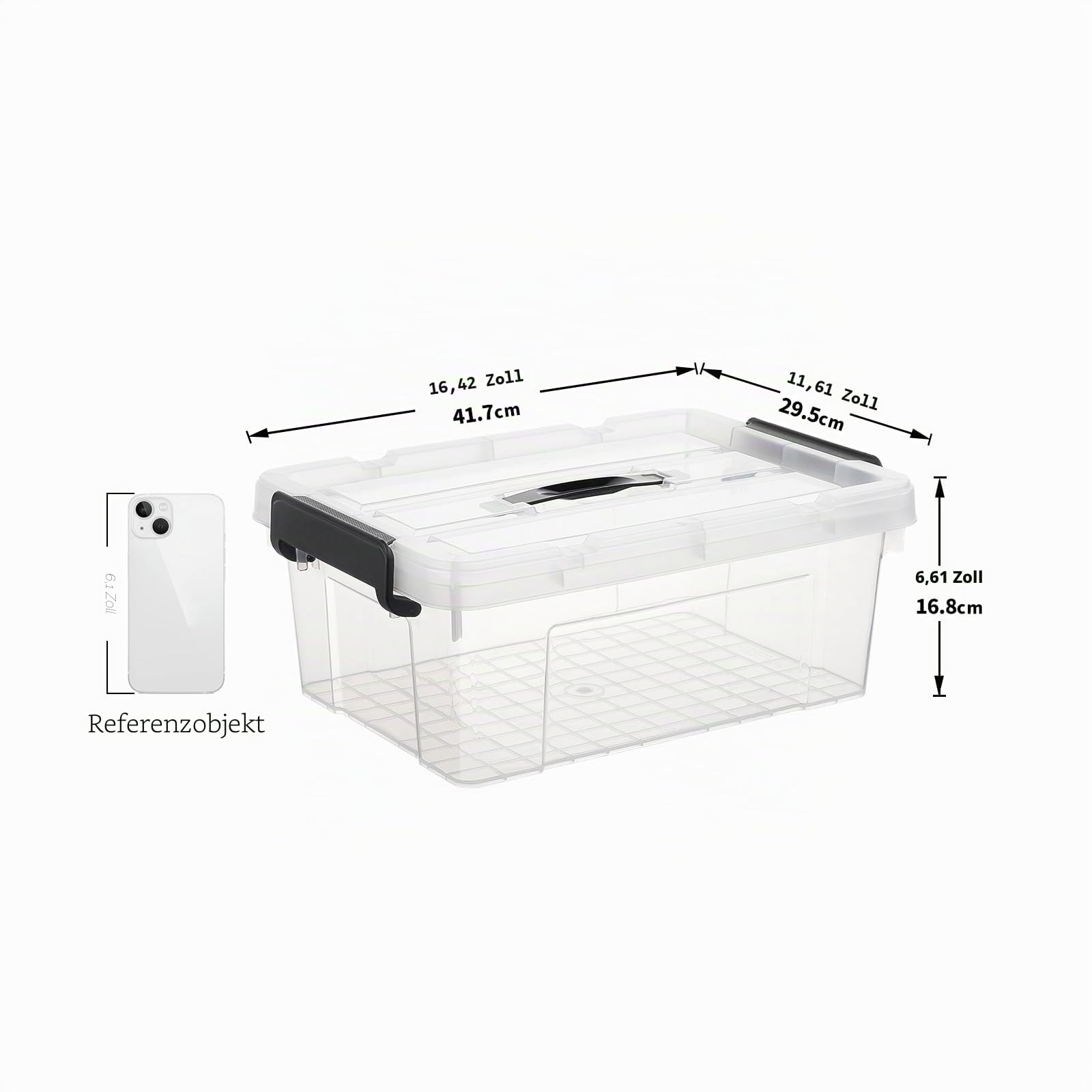 Cetomo 15L*4 Aufbewahrungsboxen – Bild 3