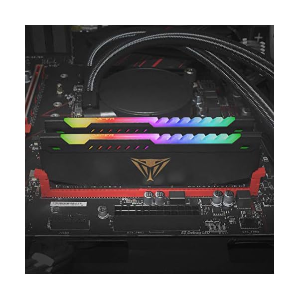 Patriot Viper Steel RGB DDR4 8GB (1 x 8GB) 3200MHz Module - PVSR48G320C8 - Image 6
