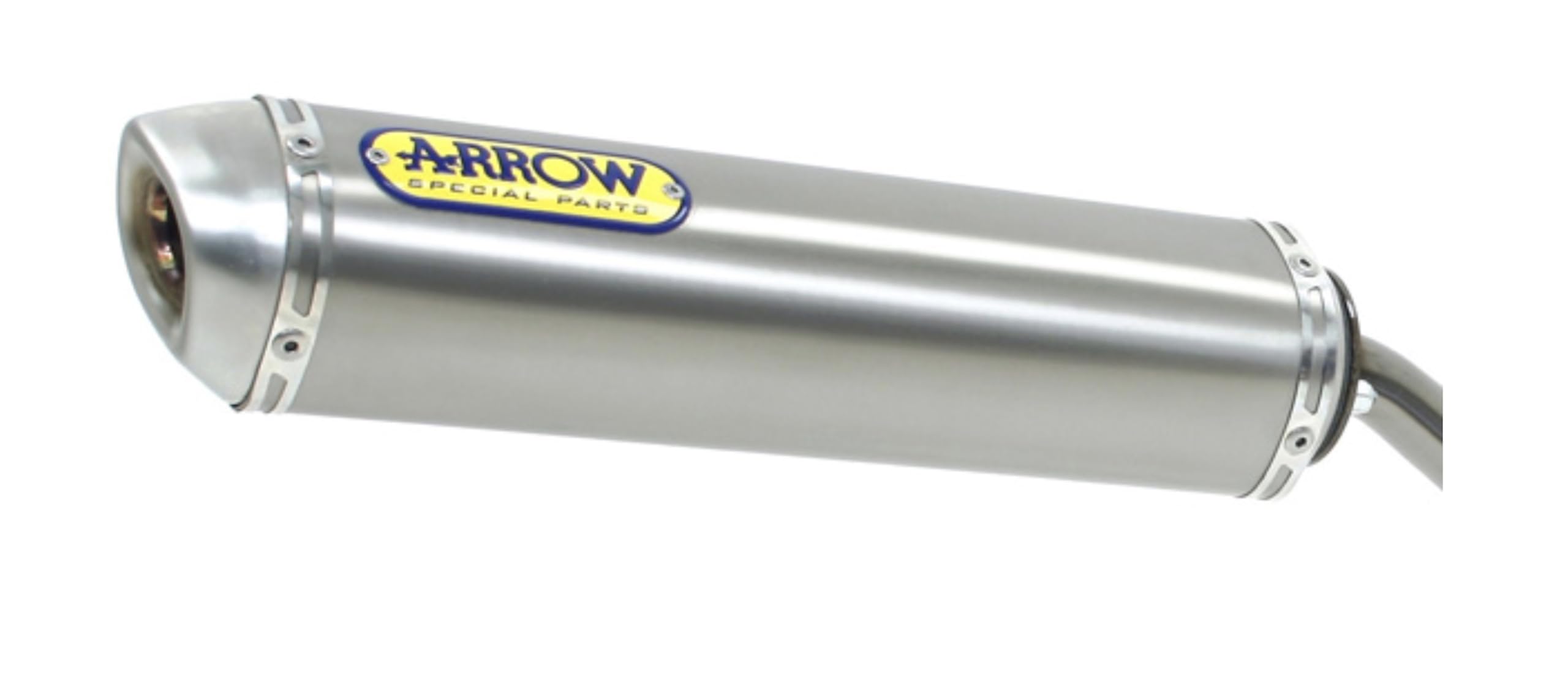 Arrow 52612su scarico ricambio originale mini-thunder titanio compatibile con beta rr 50 motard 2018 2019 2020
