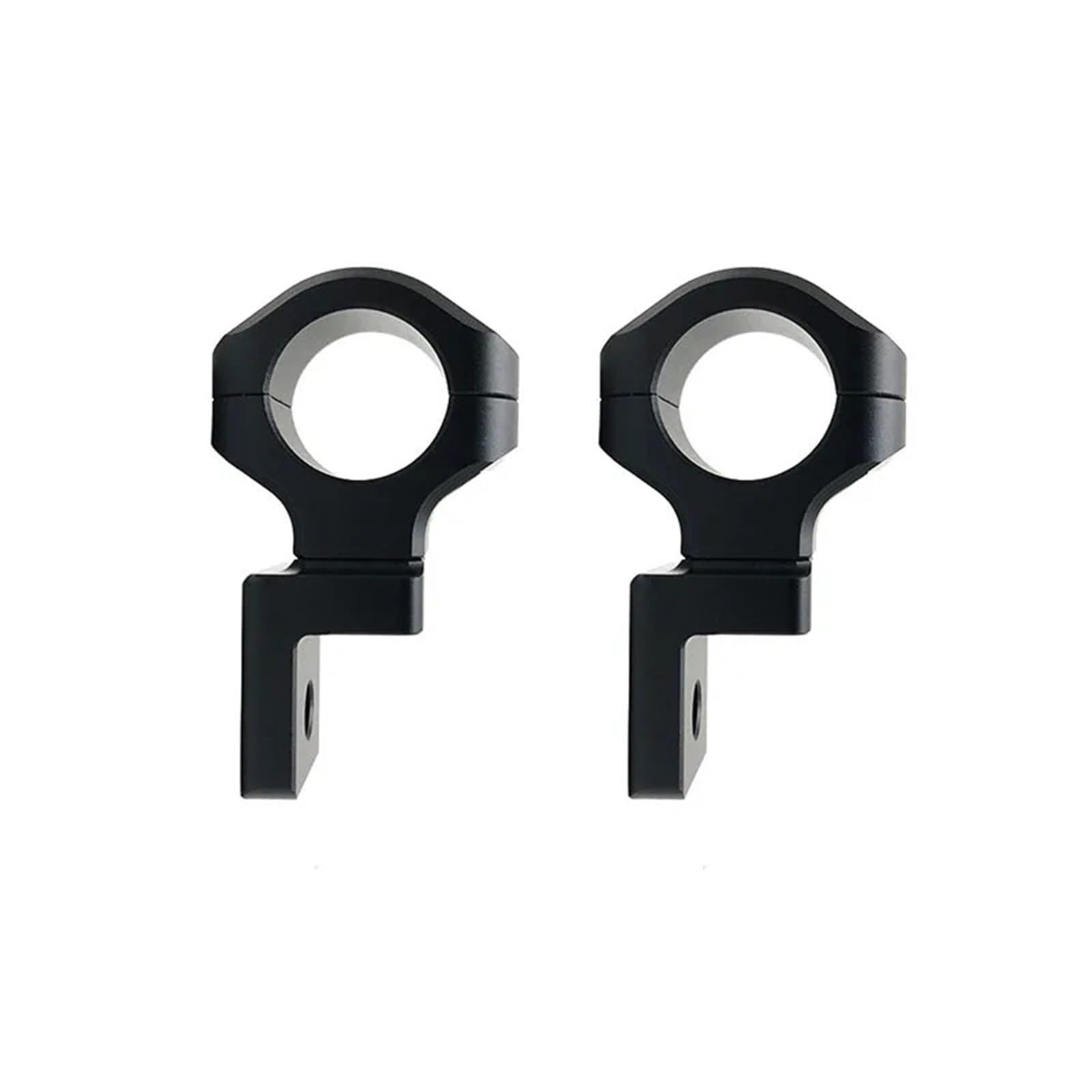 Bracket Light Universal 25mm Bumper Spotlight Bracket Auxiliary Lamp Fog Light Fit for Honda NC750X CRF1000L CB650R CBR650 CB500X(Black)