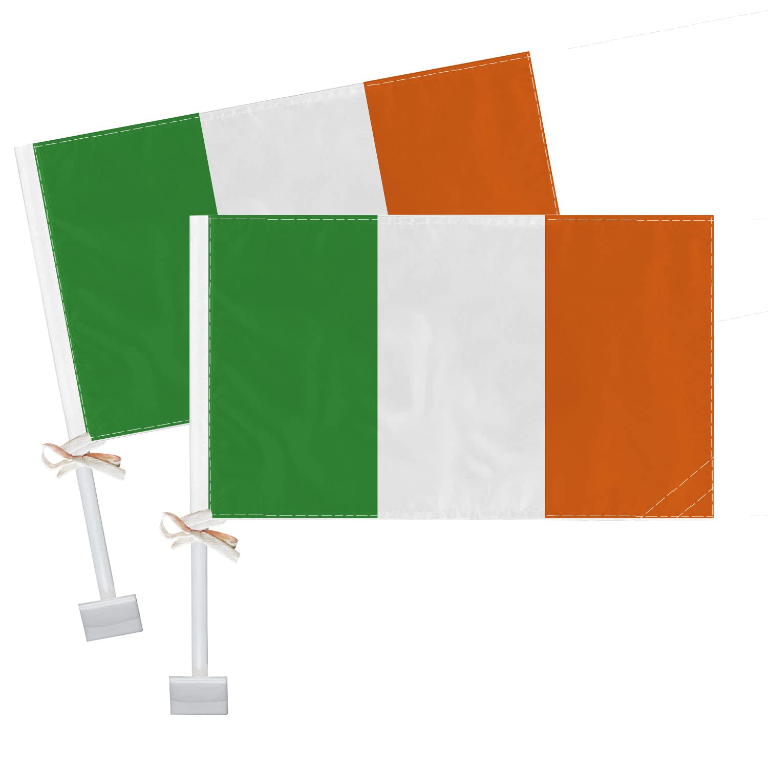 Calcomanía De Vinilo Con Diseño De Bandera De Irlanda Y