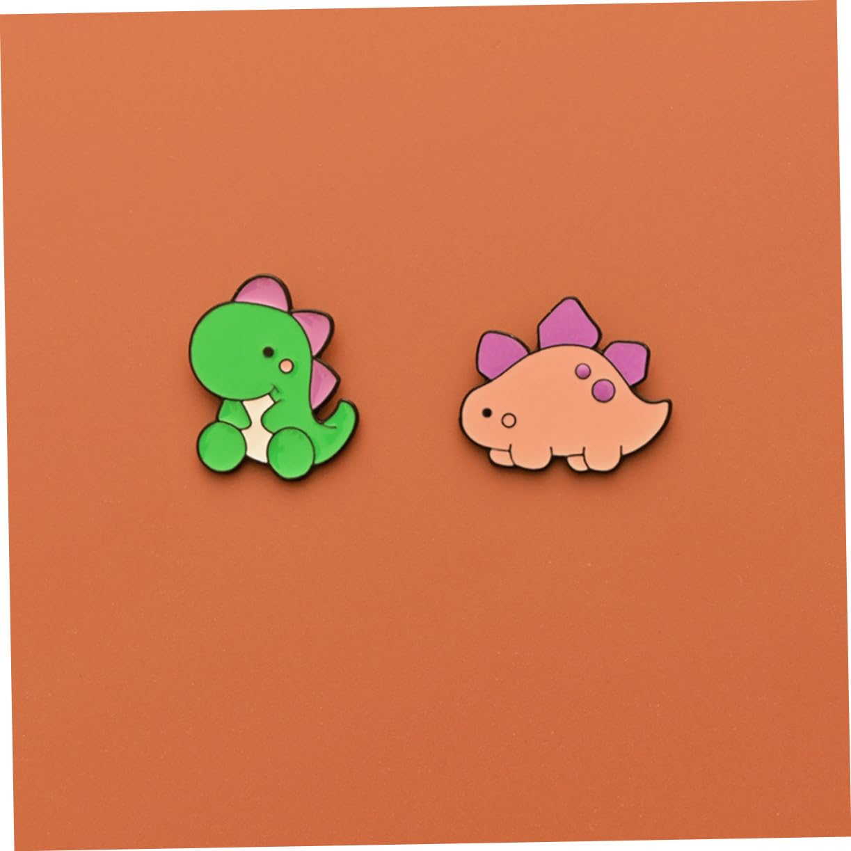 BESTYASH Dinosaurier Brosche Broschen Für Kleidung Broschen Schmuck Für Frauen Wäscheklammer Broschennadel Rucksackstift Damen Broschen Schmuck Stift Für Rucksack Harz