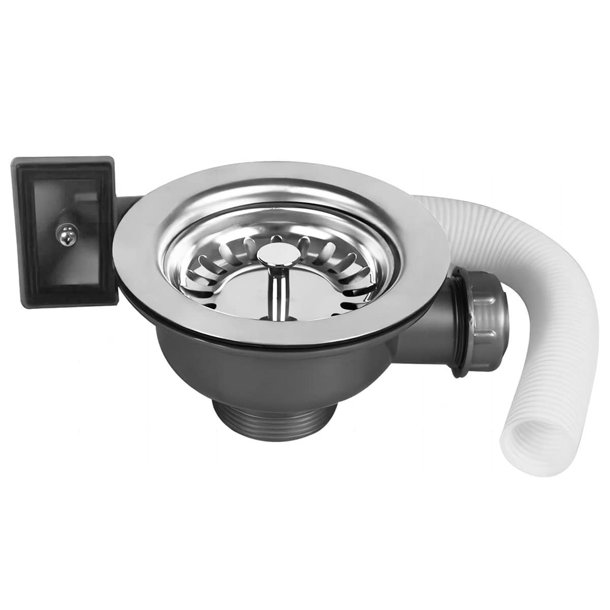 Panier-filtre d'évier de cuisine durable en inox premium pour une cuve impeccable