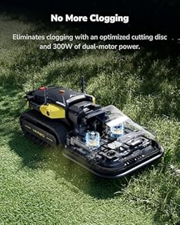 YARBO Robot Lawn Mower Pro and Snow Blower with Modular Design, Auto-Recharging, AI Multi-Zone Mapping & RTK GPS for Navigation