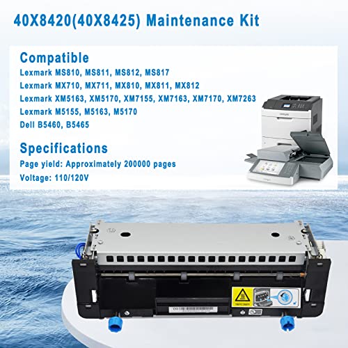 Buying Guide 40X8420 (40X8425) Fuser Maintenance Kit for Lexmark