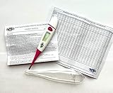 BabyMad® Basal Thermometer (HOT Pink) + 10 x Ovulation Tests - Body Temperature Ovulation Test Thermometer (Centigrade) Flexible Tip + Free BBT Fertility Chart - Image 9