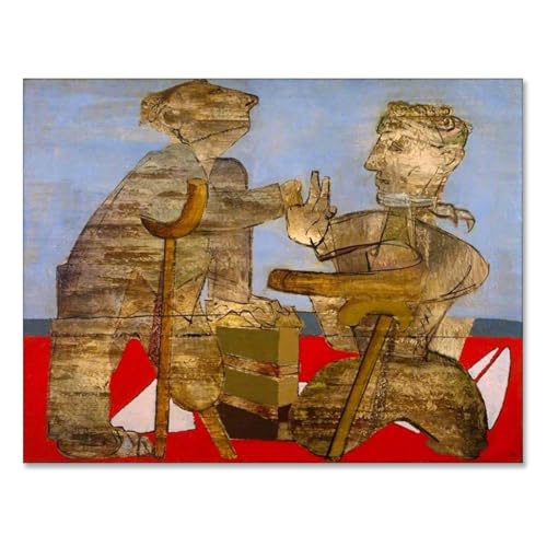 Tableau cubisme pour salon sans cadre idéal pour personnaliser sa décoration