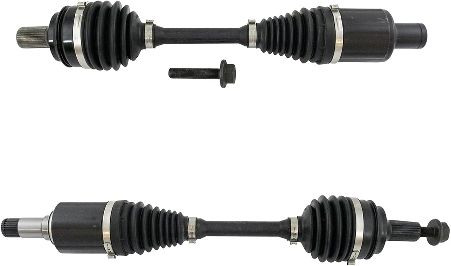 TRQ Front CV Axle Shaft Assembly Set Compatible with 2012-2013 Mercedes ...