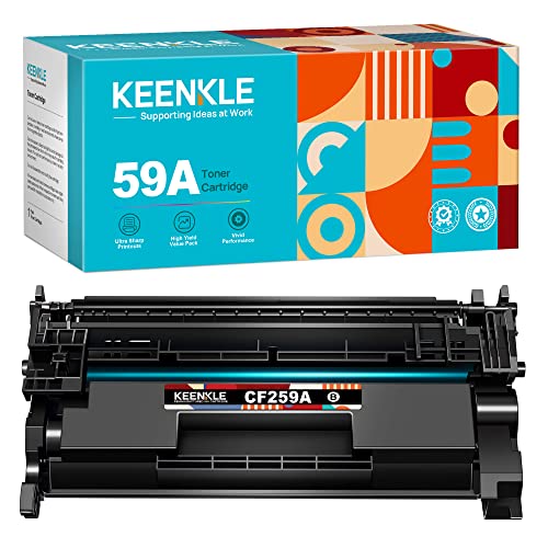 KEENKLE Cartucho de tóner compatible para HP 59A 59X CF259A CF259X Laserjet Pro M404dn M404dw MFP M428fdw M428dw M428fdn M428 M428m M304 M304a M404 M404n (negro)