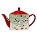 Certified International Joy of Christmas Teapot 40 oz.