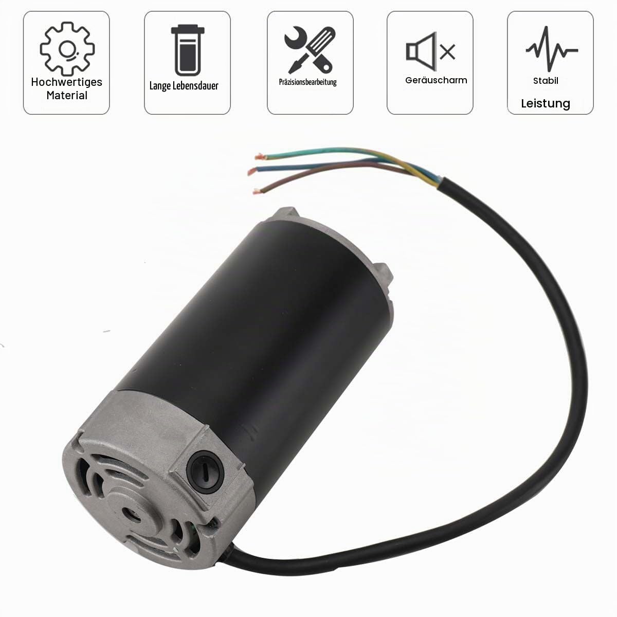 Mini Drehmaschine Motor, DC 220V 550W 6000 U/min Gleichstrommotor