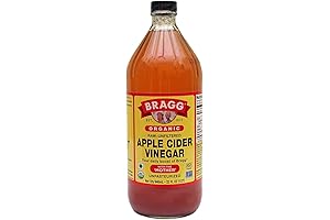 Bragg Organic Raw Apple Cider Vinegar, 32 Ounce, 1 Pack