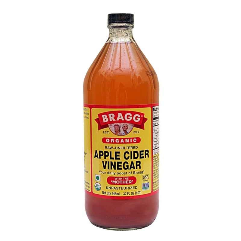 Bragg Organic Raw Apple Cider Vinegar, 32 Ounce - 1 Pack