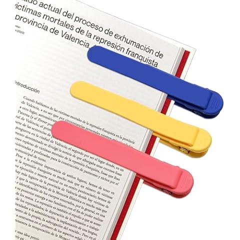 Carreuty Automatic Silicone Bookmarks for Readers Cover