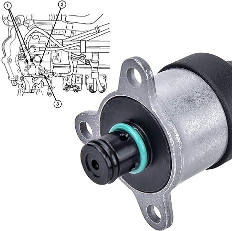 Diesel Fuel Pressure Regulator FPR OE:0928400666 Compatible with Dodge Ram 3500 Cummins 2003-2007 Diesel 5.9L