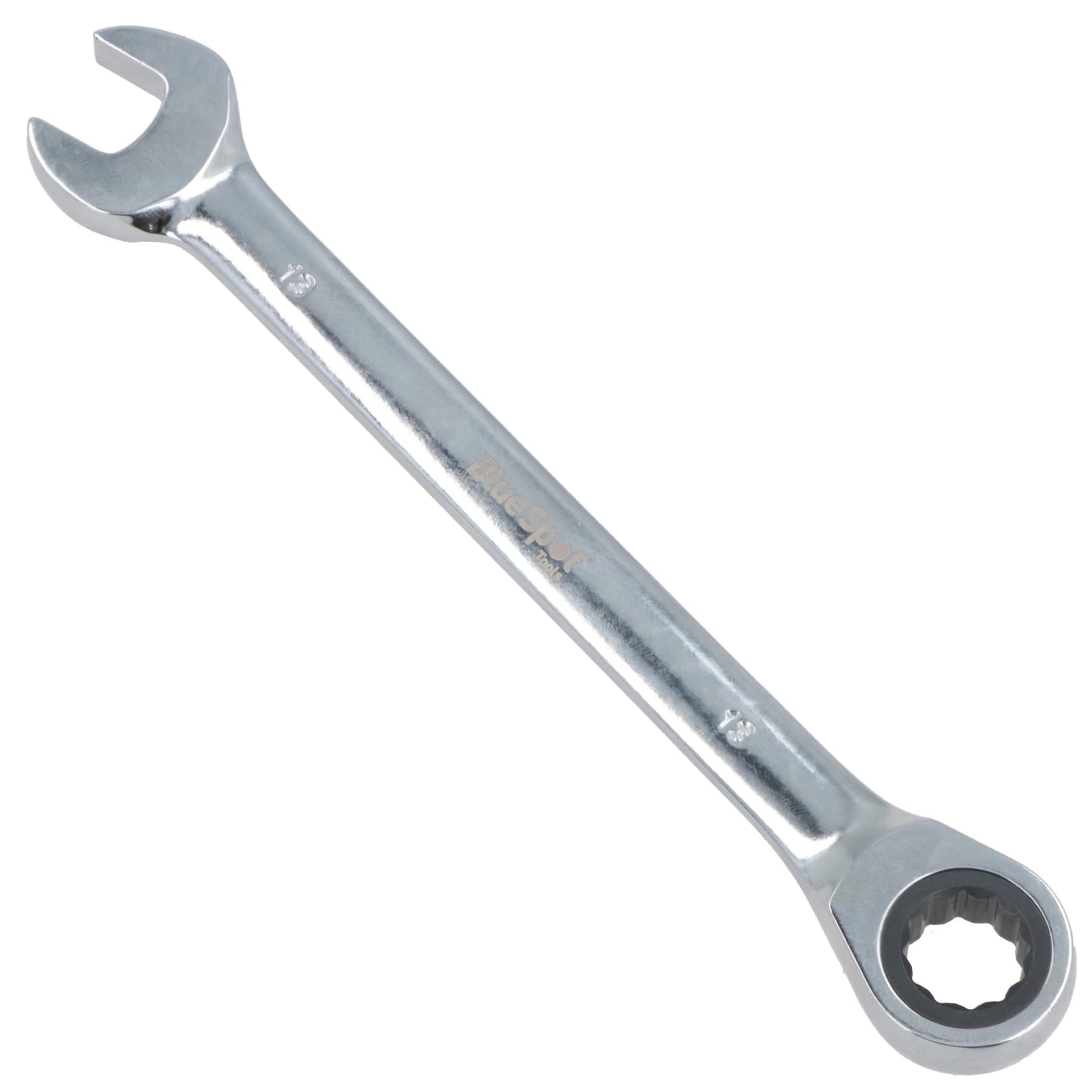 B&Q -  13mm Metric Ratchet Combination Spanner Wrench 72 Teeth Reversible