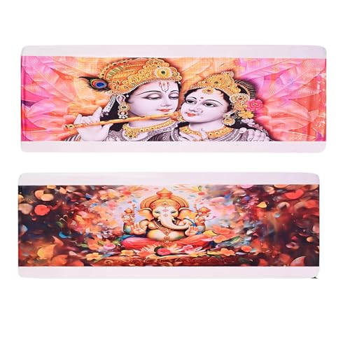 Image of Printed Split Ac Cover Combo Indoor Unit For 1.5 Ton Capacity AC, Inner Unit Ac Cover, All Weather Cover /Attractive Digital Prints /Dustproof /Water Resistant