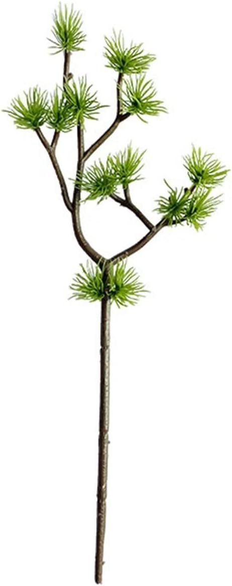 5pcs Artificial Pine Needles Branches, Artificial Greenery|Fake Xmas Pine for DIY Garland Christmas Home and Party Wall Door Decor