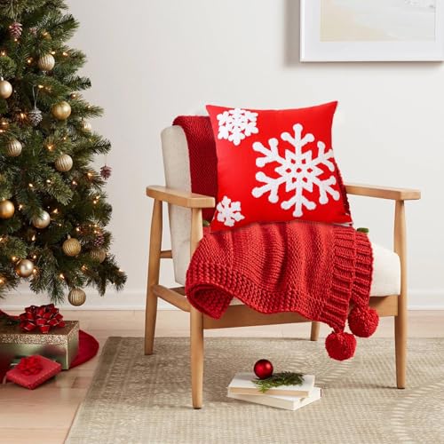 Fundas navideñas para sofá y dormitorio que transforman su piso 7