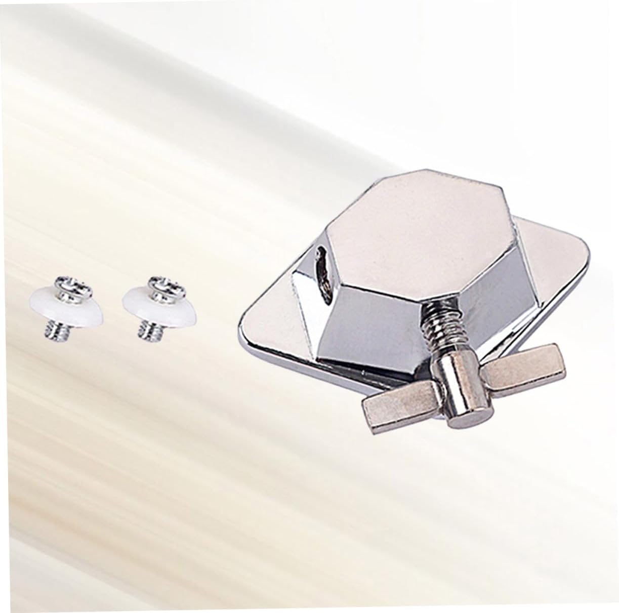 SAFIGLE 3pcs Floor Tom Leg Bracket Metal Drum Base Plate Drum Rack Mount Steel Holder Percussion Hardware