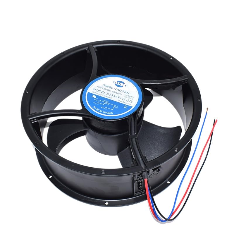 Ventola di raffreddamento per S254AP-11-2/3, 110 V, 3 fili, 25489, 254 mm, 1900/1450 giri/min, 620/470CFM