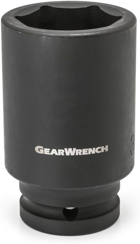 GEARWRENCH 3/4" Drive 6 Point Deep Impact Metric Socket 33mm - 84991