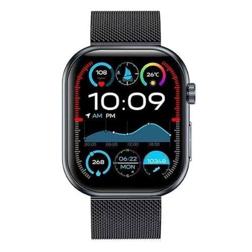 スマートウォッチ 日本製 iphone/Android対応 Bluetooth5.3通話対応 1.96インチ大画面 スマートブレスレット 24時間体管理 smart watch 長持ちバッテリー 音楽制御 文字盤変更 歩数・消費カロリー・運動モード SOS