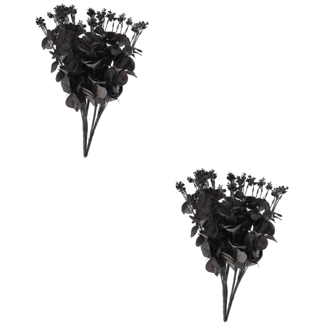 TOPBATHY 6pièces Tiges Eucalyptus Artificiel Branche Eucalyptus Décorative pour Maison Et Événements Fleurs Et Arrangements Végétaux