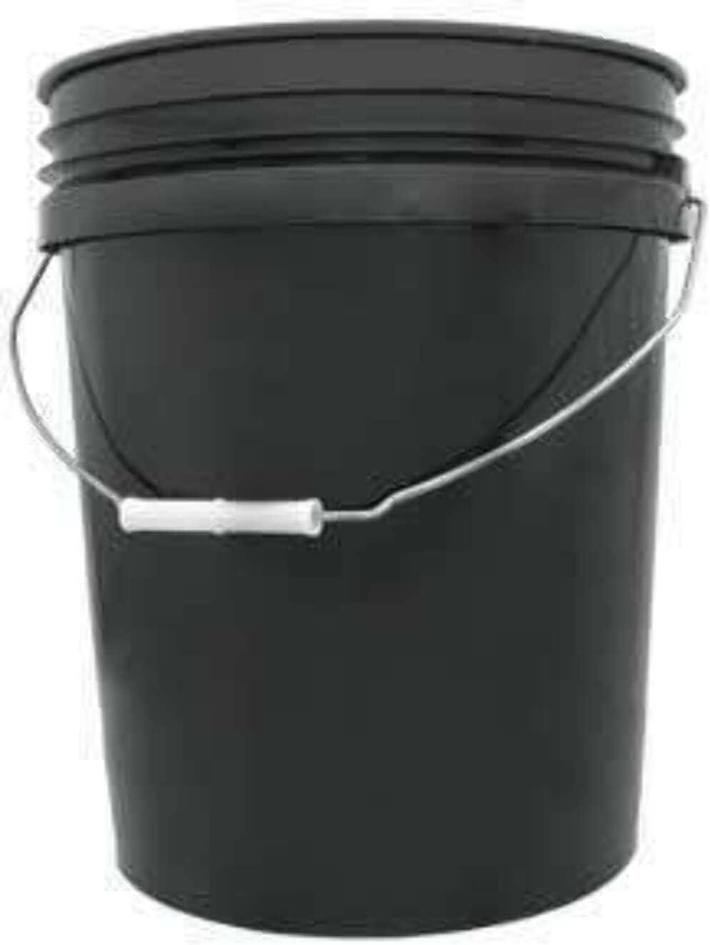 Black Plastic Buckets - 3.5 & 5 Gallon GRO Pro Black Plastic Bucket 5 Gallon