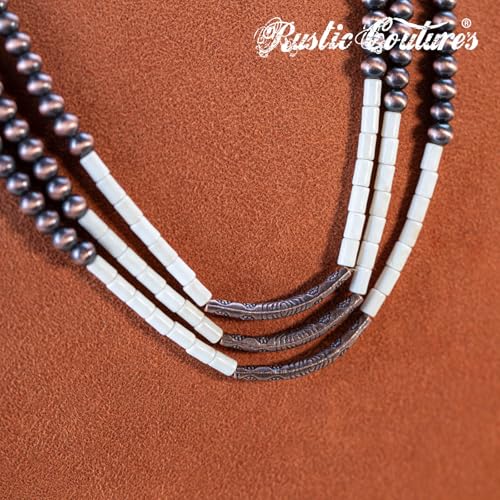 Image of Montana West Rustic Couture's Western Jewelry Set for Women Cowgirl Vintage Western Necklace Earring
