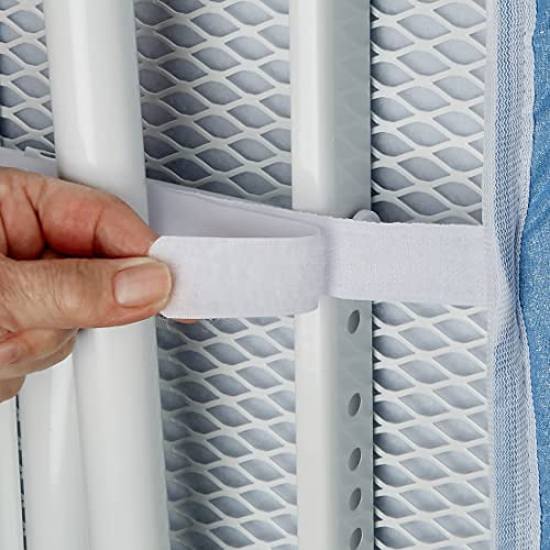 Holdn’ Storage Ironing Board Cover And Pad - Iron Board Cover With Padding15 X 54" - Iron Board Cover Large Fits All Standard Sizes - Heat Reflective Iron Pad For Table Top- Blue. #TOP6