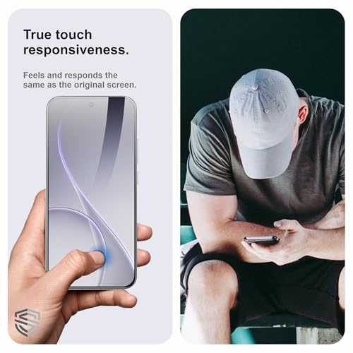 Image of Military-Grade Gorilla Tempered Glass For Oppo Reno 15 Pro mini and Oppo Reno 16 (6.32 Inch) With Installation Kit | Edge to Edge Coverage | Black