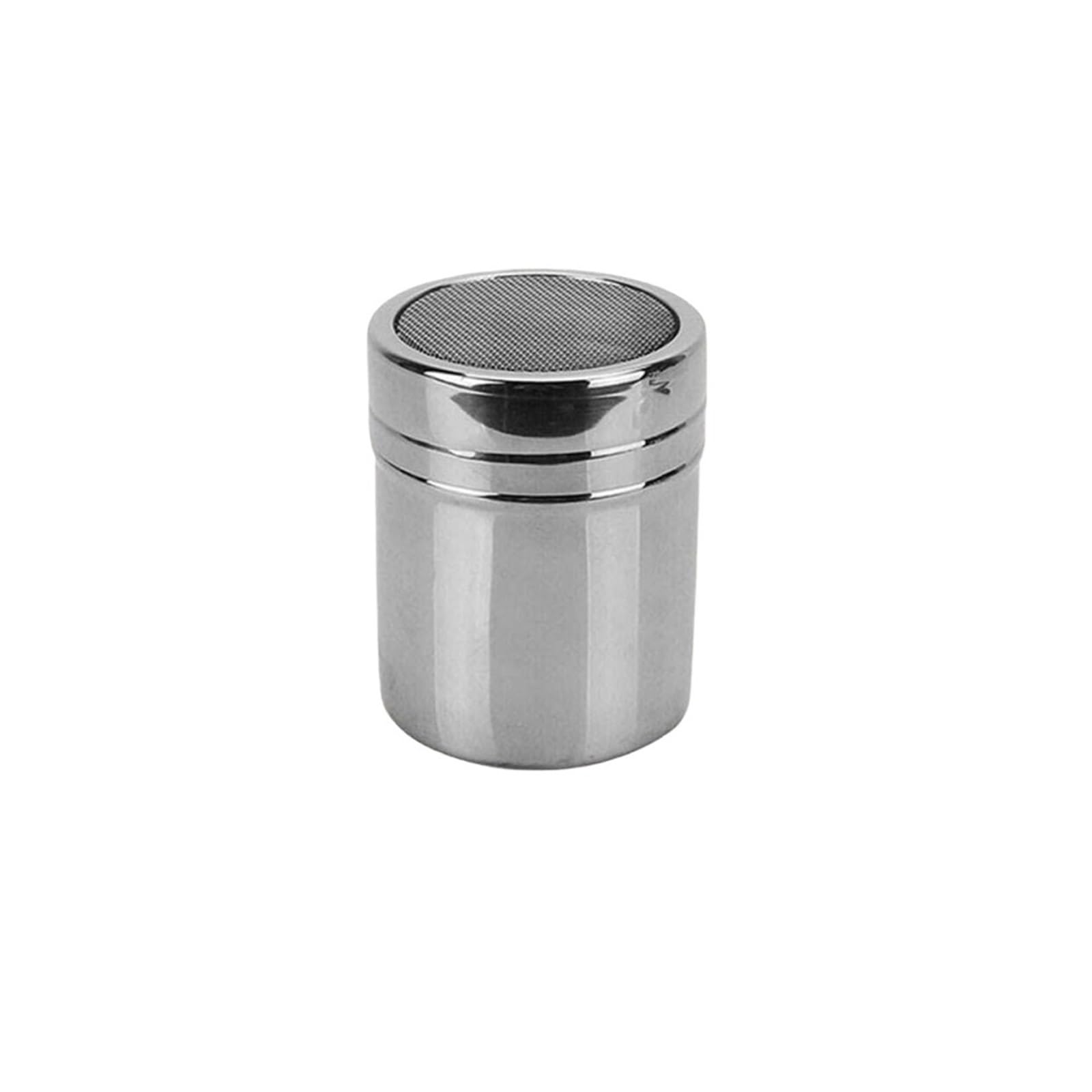 Salero Tipo Tubo de Acero Inoxidable Plateado 4 Piezas para Casa