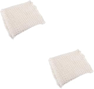 Cobertor Para Foto De Bebê 2 Peças Cobertor De Crochê Cobertor Para Foto De Bebê Cobertor Para Sessão De Fotos De Bebê Adereços Para Recém-Nascidos Cobertor De Algodão Para