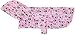 RC Pet Products Packable Dog Rain Poncho, Pitter Patter Pink, XX-Large