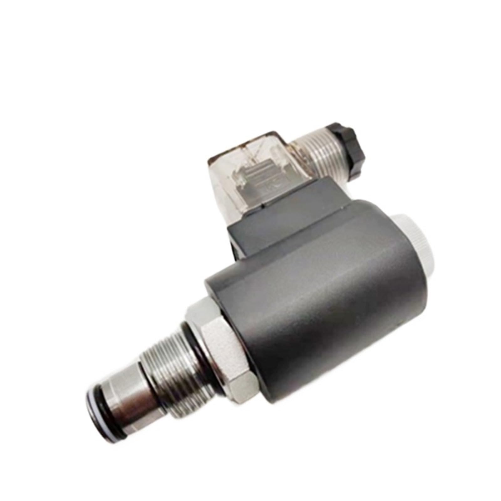 2-pozycyjny 2-drożny normalnie zamknięty zawór elektromagnetyczny DHF10-220 gwintowany wkład hydrauliczny SV10-20 zawór bezpieczeństwa (DC12V)