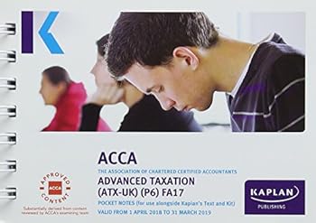 Paperback P6 Advanced Taxation ATX FA17 Book