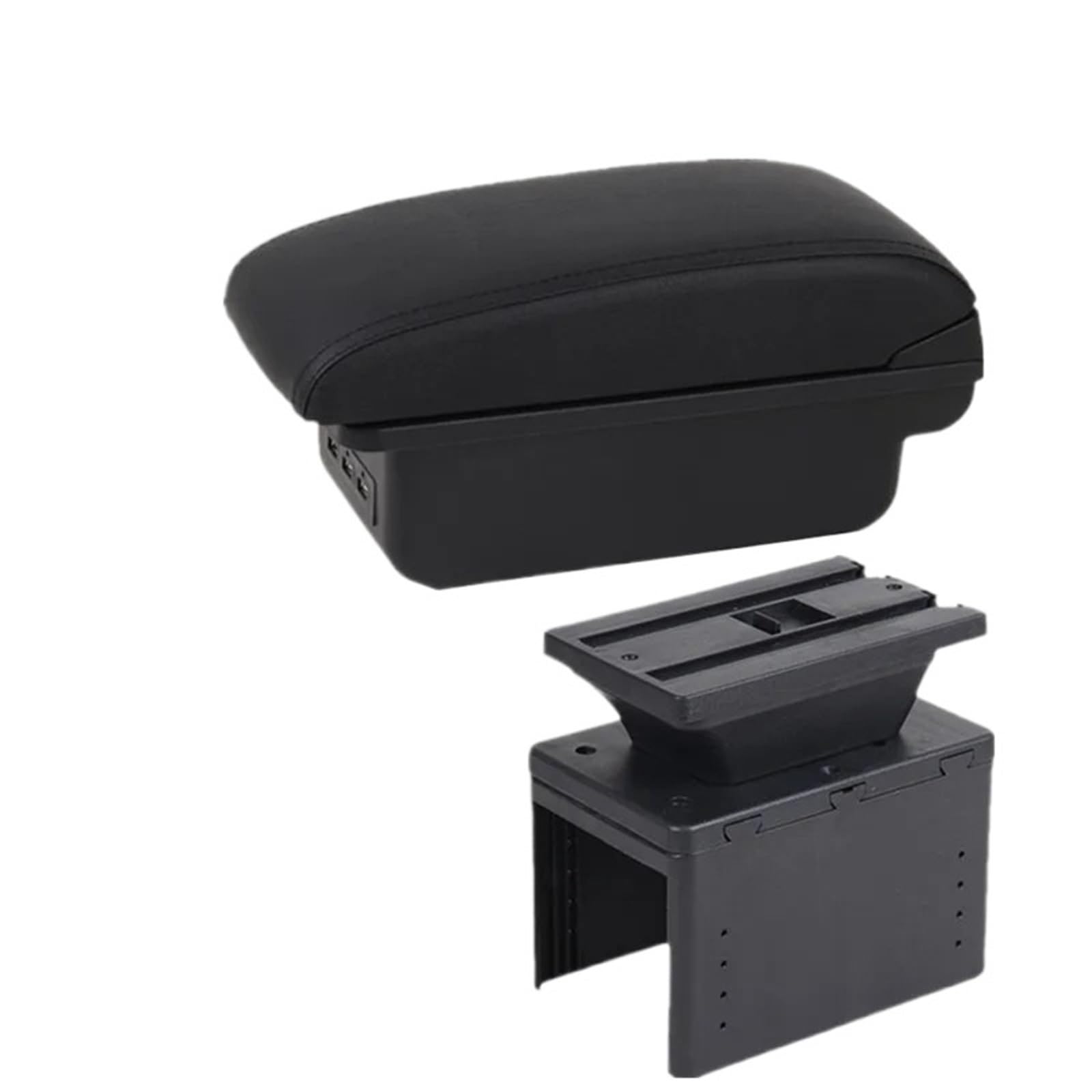 JMOLXURI Car Armrest Box For Hyundai For I20 2021 2022 2023 2024 Car Armrest Box Center Console