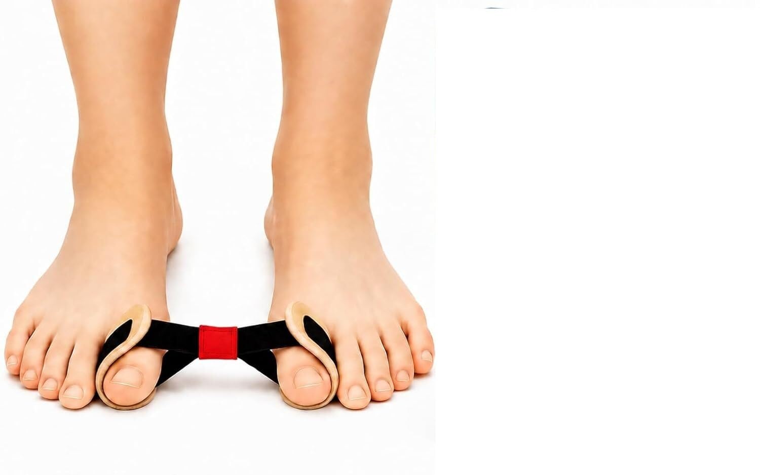 Corrector de juanetes ajustable en pack de 3 bandas elásticas para pies 7