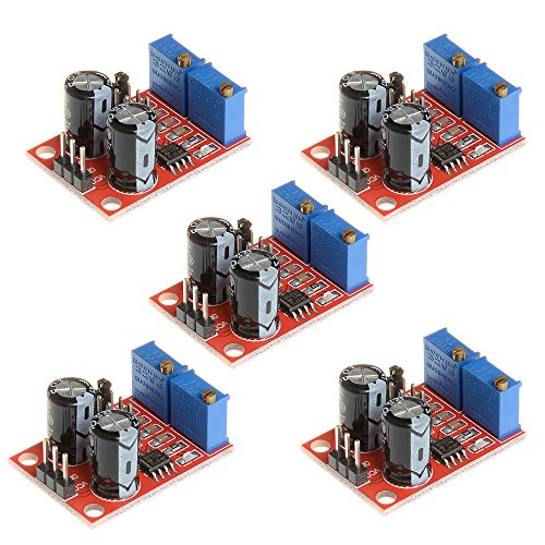 5PCS DC5-15V NE555 Pulse Frequency Duty Cycle Adjustable Generator