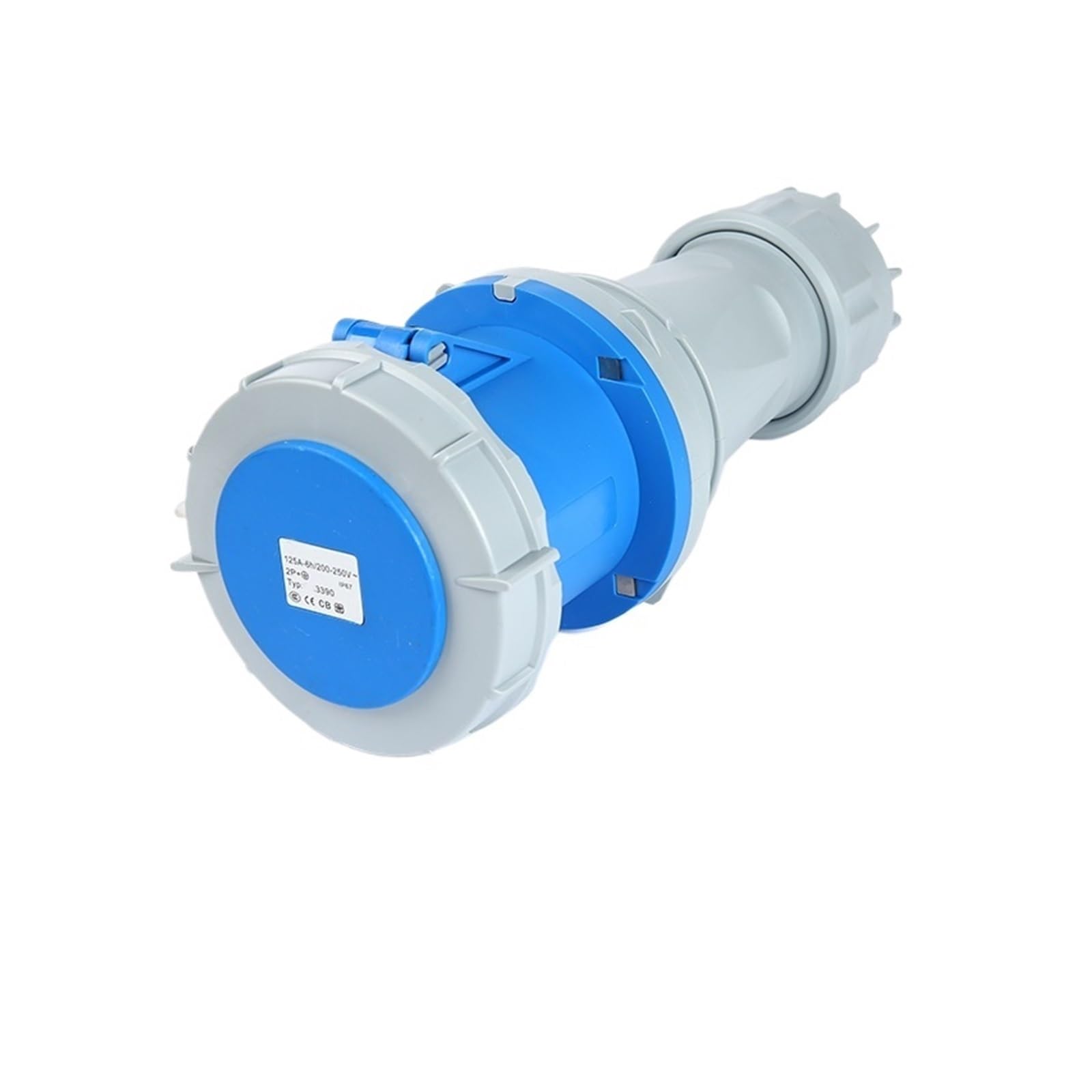 Connecteur IP67 triphasé évitez les pannes d'humidité avec la prise étanche 125A