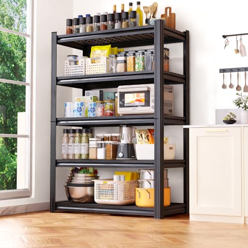 Image of 3-Pack Heavy Duty Garage Shelving for Large Storage & Whole Garage Organization, 72 inchH x 59 inchW x 20 inchD Adjustable 5-Tier All Metal Wire Shelf for Tools,Storage Bins,Bulk Items,Warehouse&Workshop