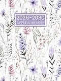 Agenda Mensile 2026-2030: Pianificatore Annuale per 5 Anni da Gennaio 2026 a Dicembre 2030  Calendario Organizzatore per 60 Mesi - 1 Mese su 2 Pagine  Formato Grande