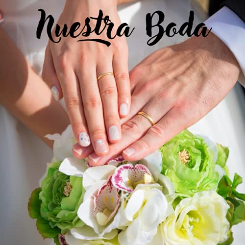 Libro de firmas boda: Para recuerdos de invitados por aniversario de boda de oro - Idea de regalo o detalle de boda para aniversario pareja. Español